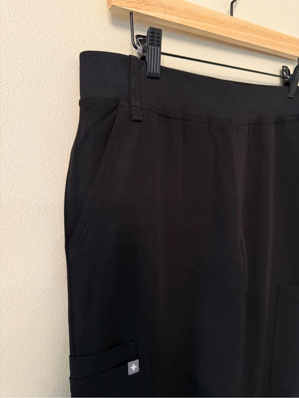 FIGS XTREME Racing Scrub Pants Black Small Tall NWT Rare